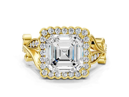 ASSCHER SPLIT SHAK VINTAGE - M&D Signature Jewels