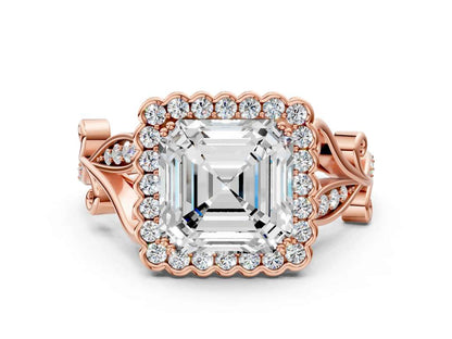 ASSCHER SPLIT SHAK VINTAGE - M&D Signature Jewels