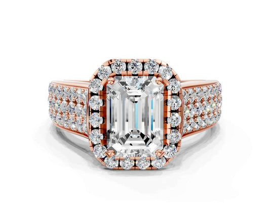 RADIANT THREE ROW VINTAGE RING - M&D Signature Jewels