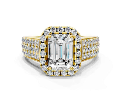RADIANT THREE ROW VINTAGE RING - M&D Signature Jewels