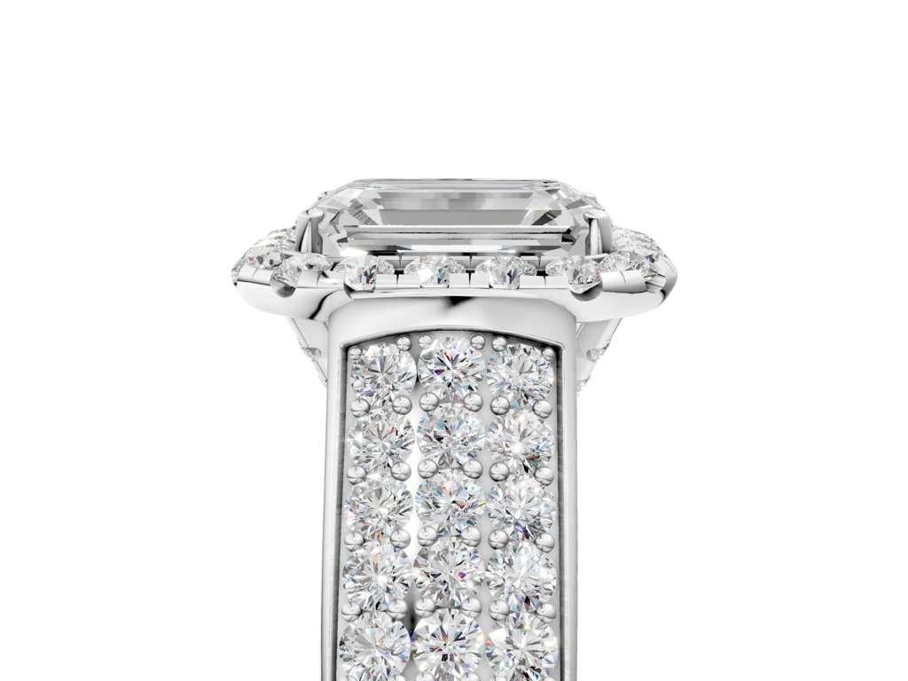 RADIANT THREE ROW VINTAGE RING
