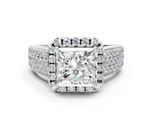 PRINCESS THREE ROW VINTAGE RING