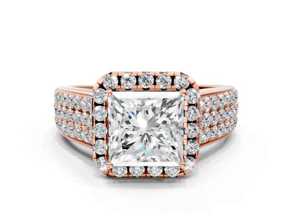 PRINCESS THREE ROW VINTAGE RING - M&D Signature Jewels