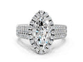 MARQUISE THREE ROW VINTAGE RING