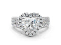 HEART THREE ROW VINTAGE RING