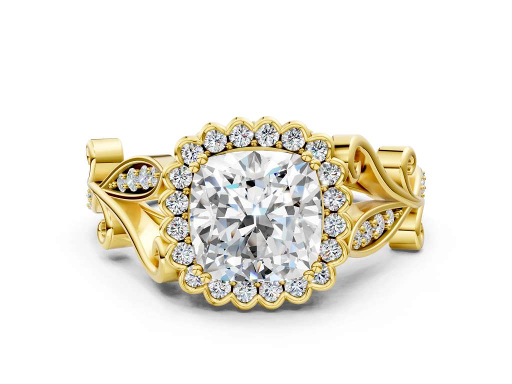 CUSHION SPLIT SHAK VINTAGE - M&D Signature Jewels