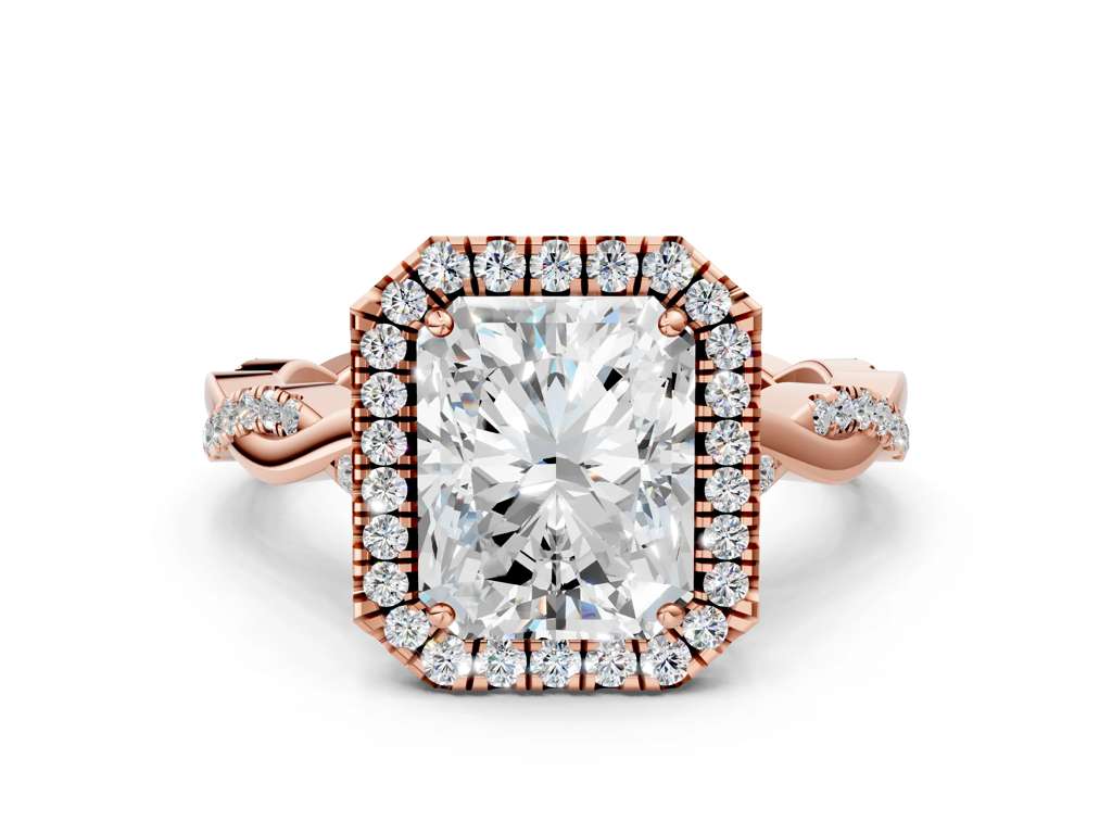 RADIANT TWIST HALO - M&D Signature Jewels