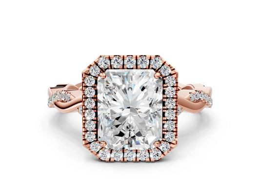 RADIANT TWIST HALO - M&D Signature Jewels