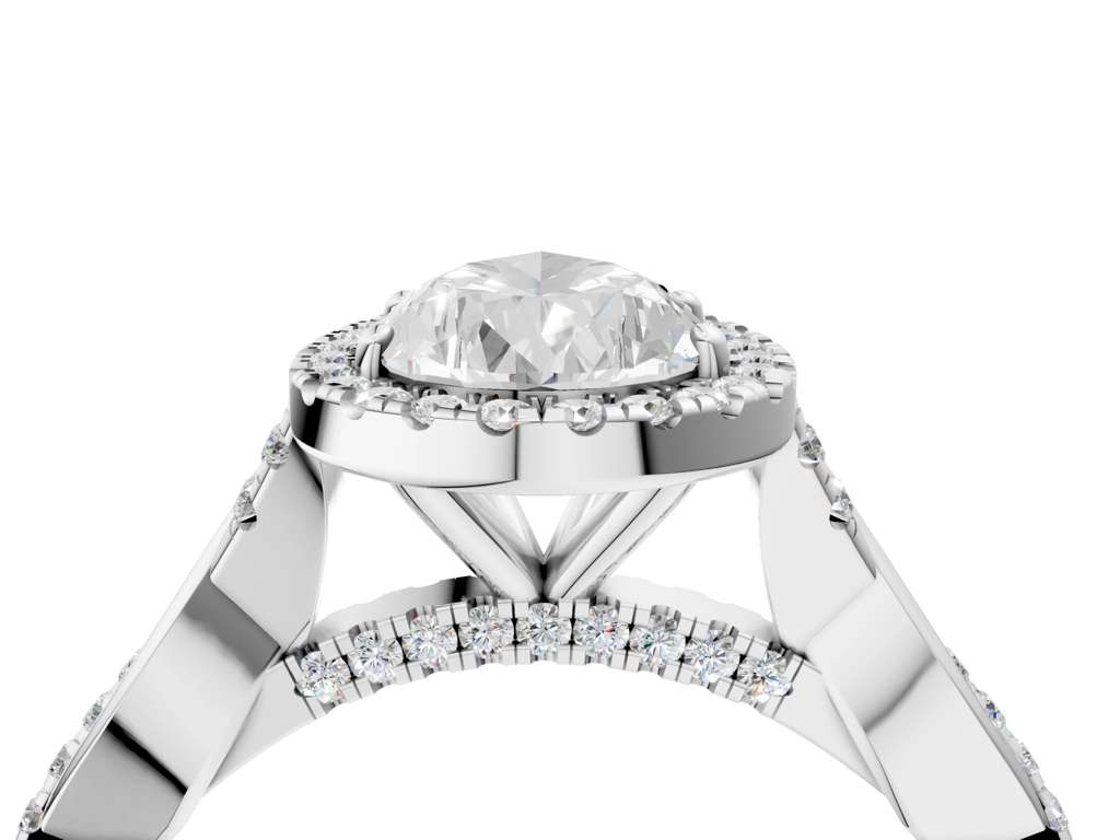 PEAR TWIST HALO
