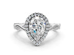 PEAR TWIST HALO