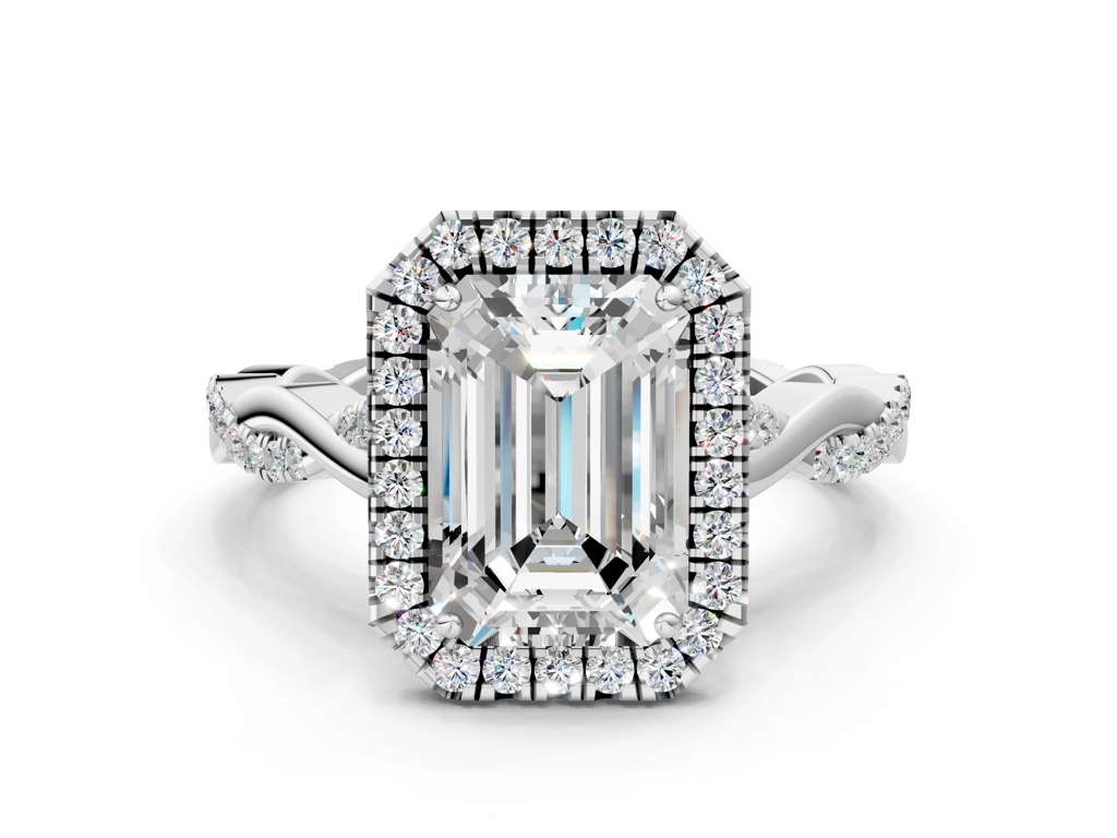 EMERALD TWIST HALO