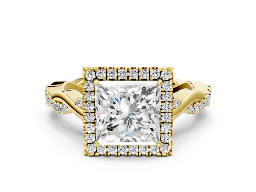PRINCESS TWIST HALO - M&D Signature Jewels