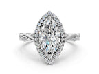 MARQUISE TWIST HALO