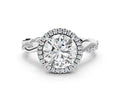 ROUND TWISTED PAVE WITH HALO
