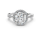 ROUND TWISTED PAVE WITH HALO