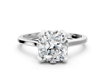 CUSHION SOLITAIRE - M&D Signature Jewels
