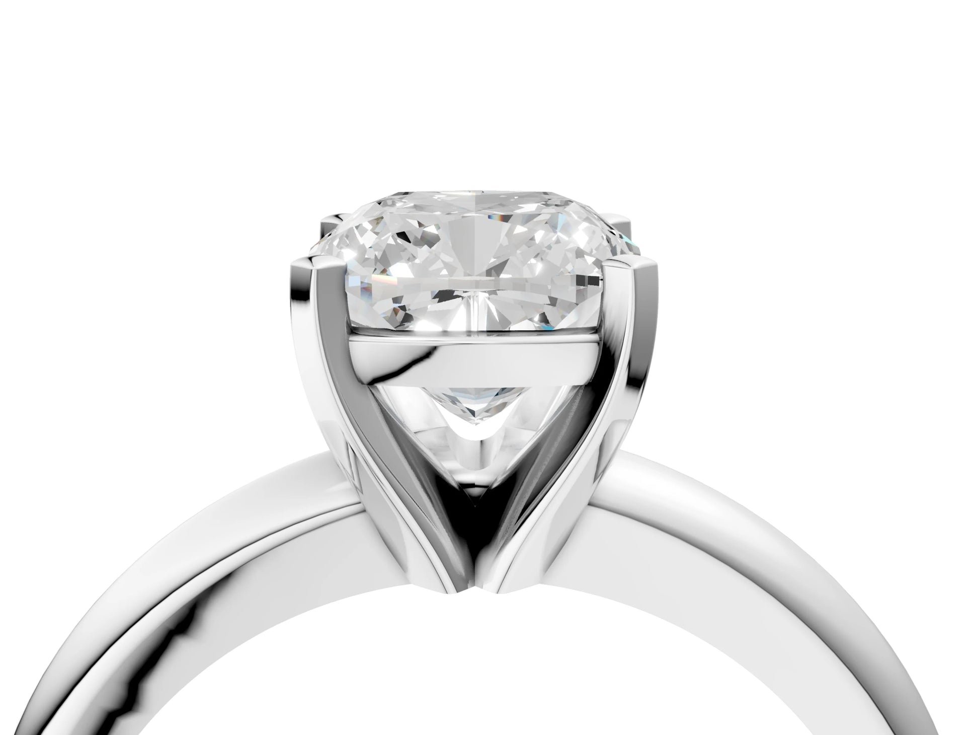 CUSHION SOLITAIRE - M&D Signature Jewels