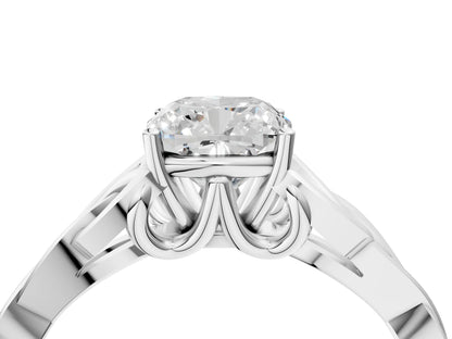 CUSHION SOLITAIRE - M&D Signature Jewels