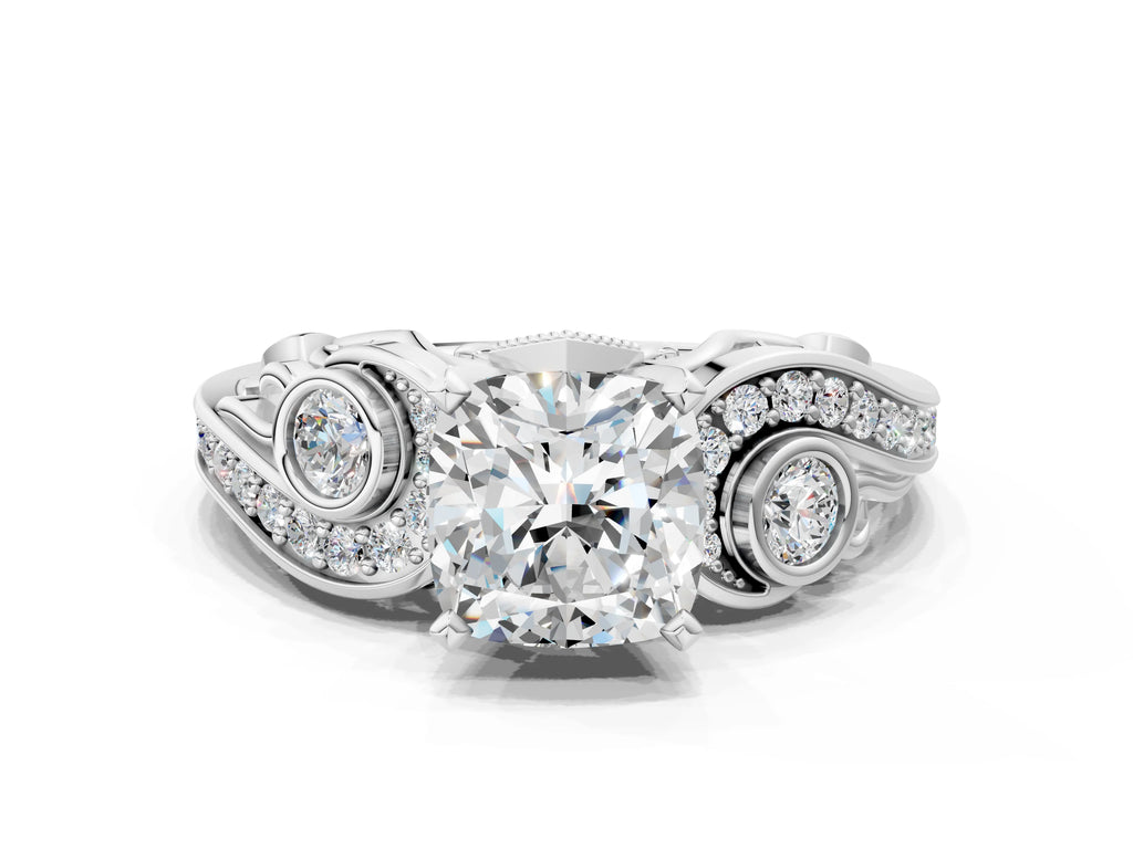 CUSHION VINTAGE RING