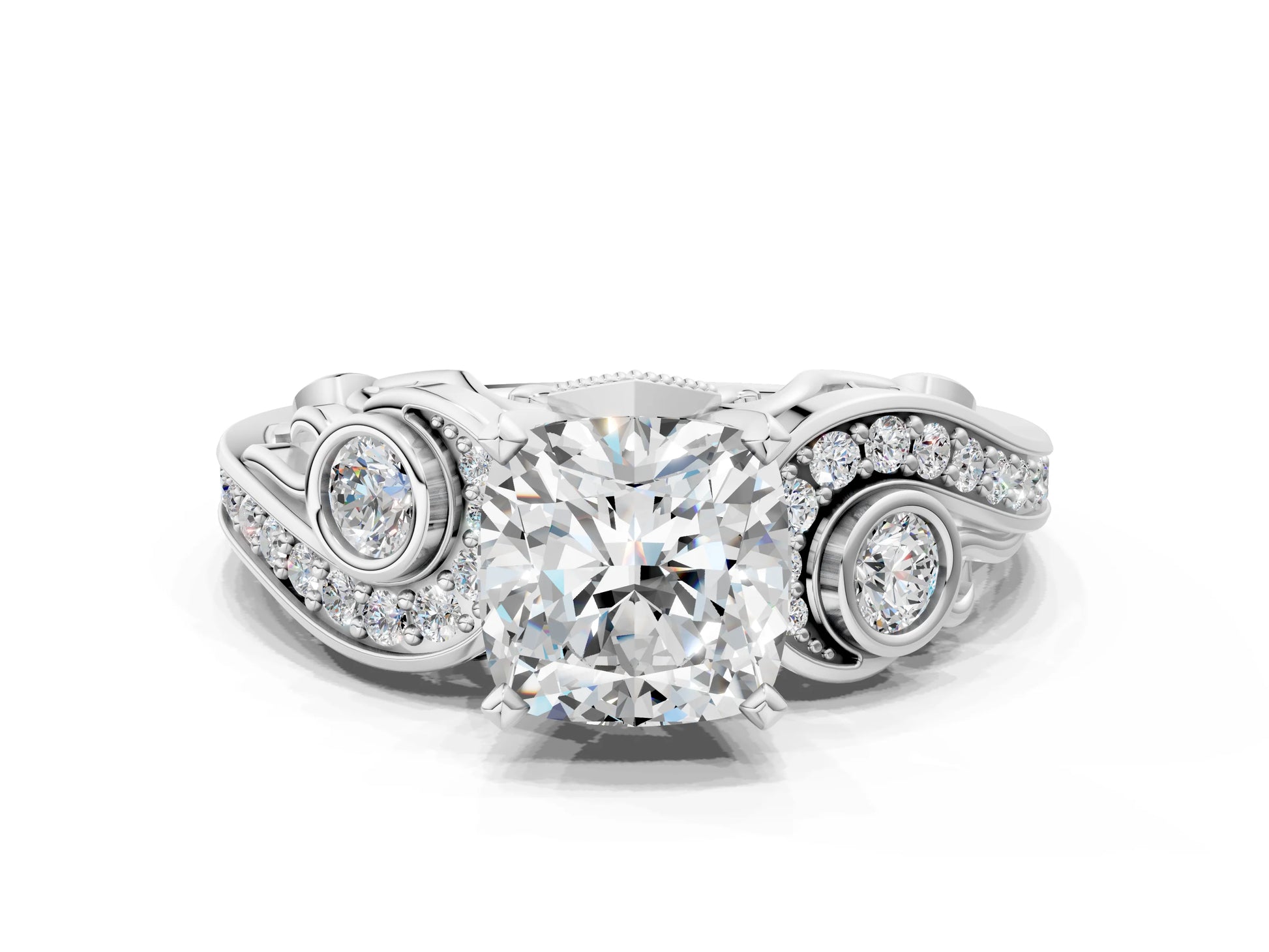CUSHION VINTAGE RING - M&D Signature Jewels