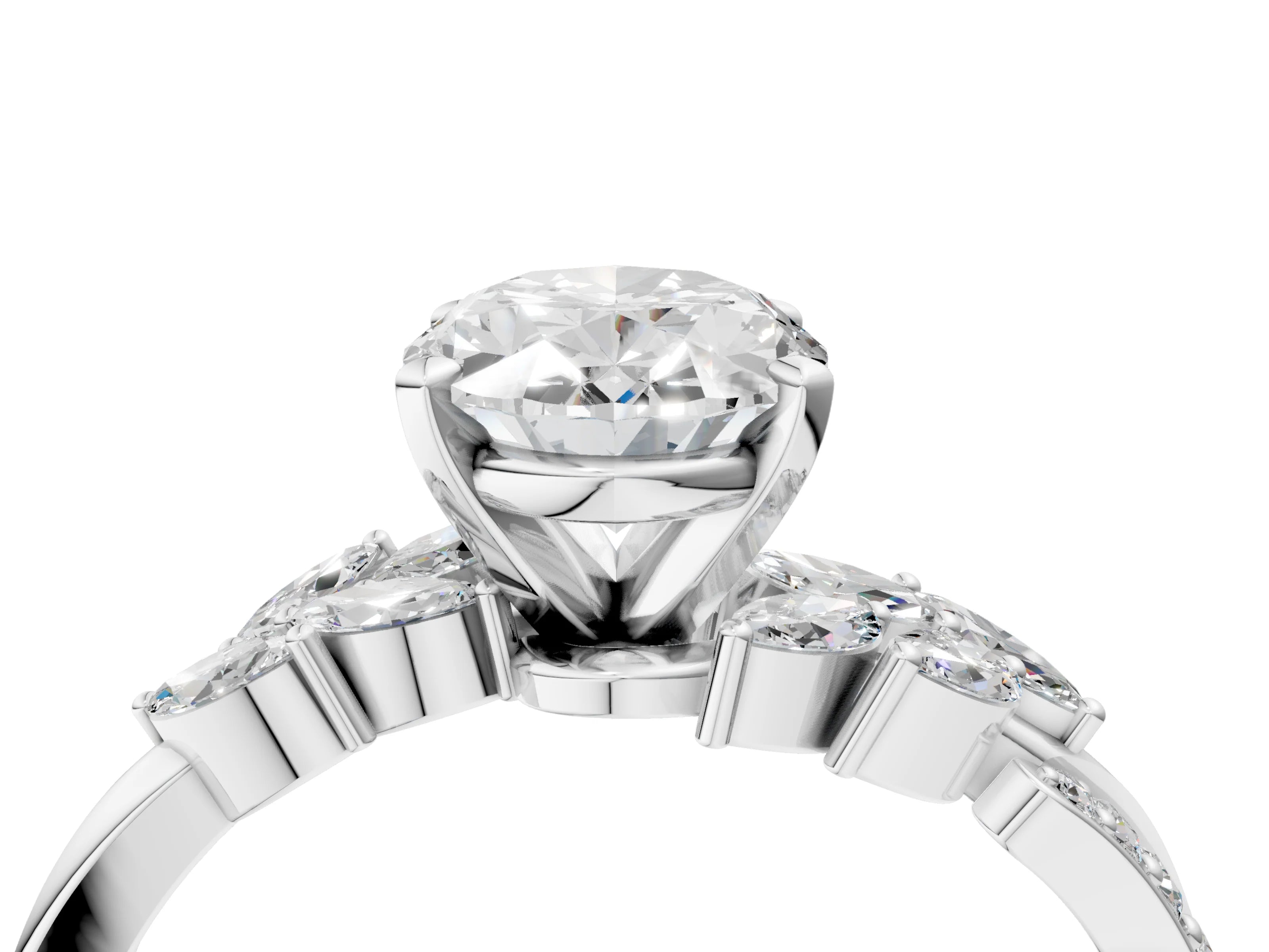 OVAL NATURE INSPIRED  RING