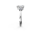 PEAR TRAPAZOID 3 STONE RING
