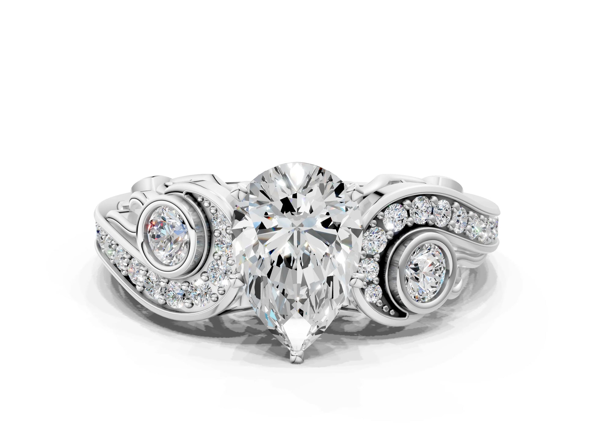 PEAR VINTAGE RING - M&D Signature Jewels