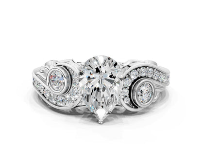 PEAR VINTAGE RING - M&D Signature Jewels