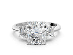 RADIANT TRAPAZOID 3 STONE RING