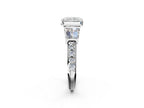 RADIANT BAGUETTE CHANNEL RING