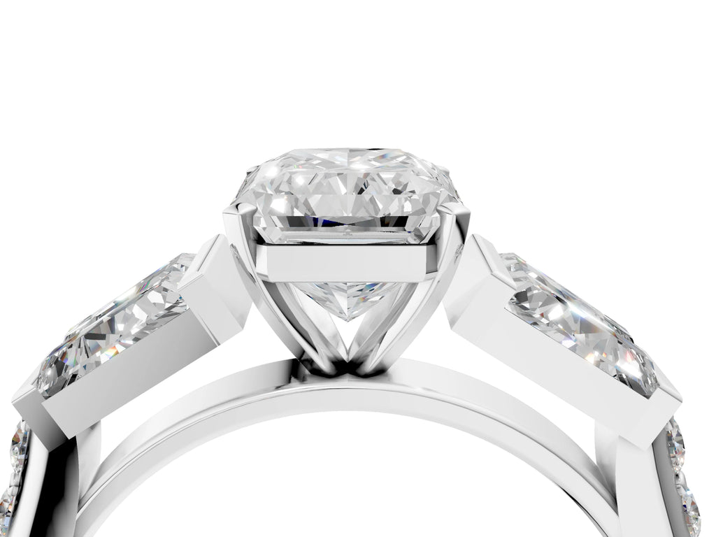 RADIANT BAGUETTE CHANNEL RING