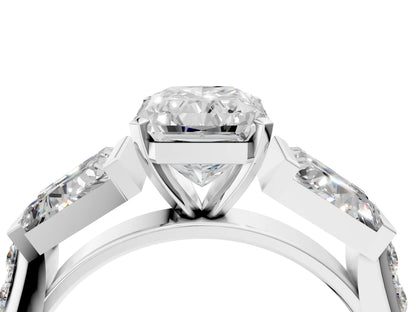 RADIANT BAGUETTE CHANNEL RING - M&D Signature Jewels