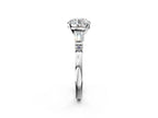 ROUND BAGUETTE ROUND CHANNEL RING