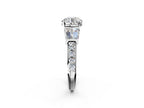 ROUND BAGUETTE CHANNEL RING