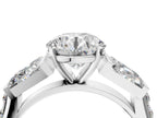 ROUND BAGUETTE CHANNEL RING