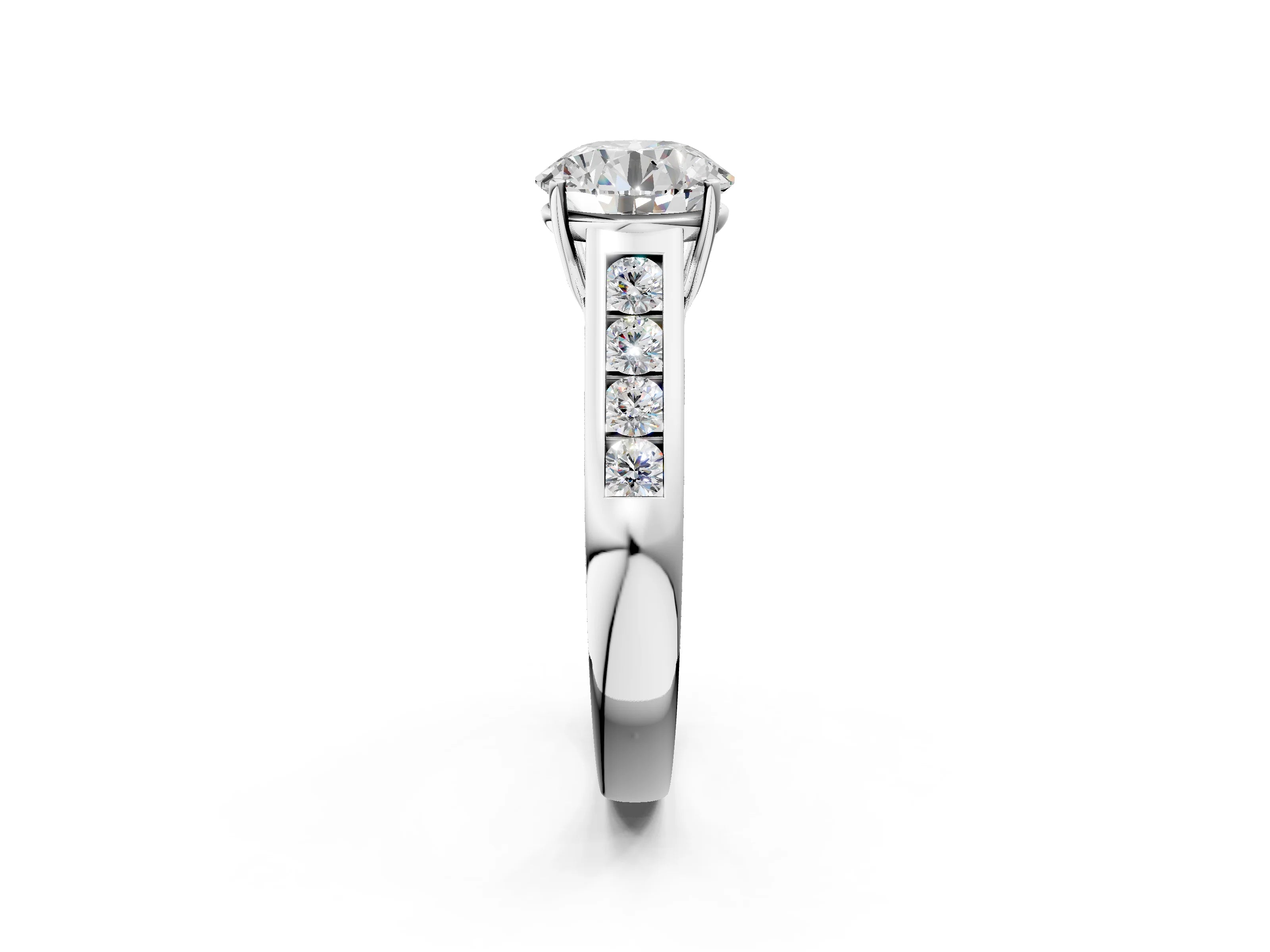 ROUND CHANNEL RING