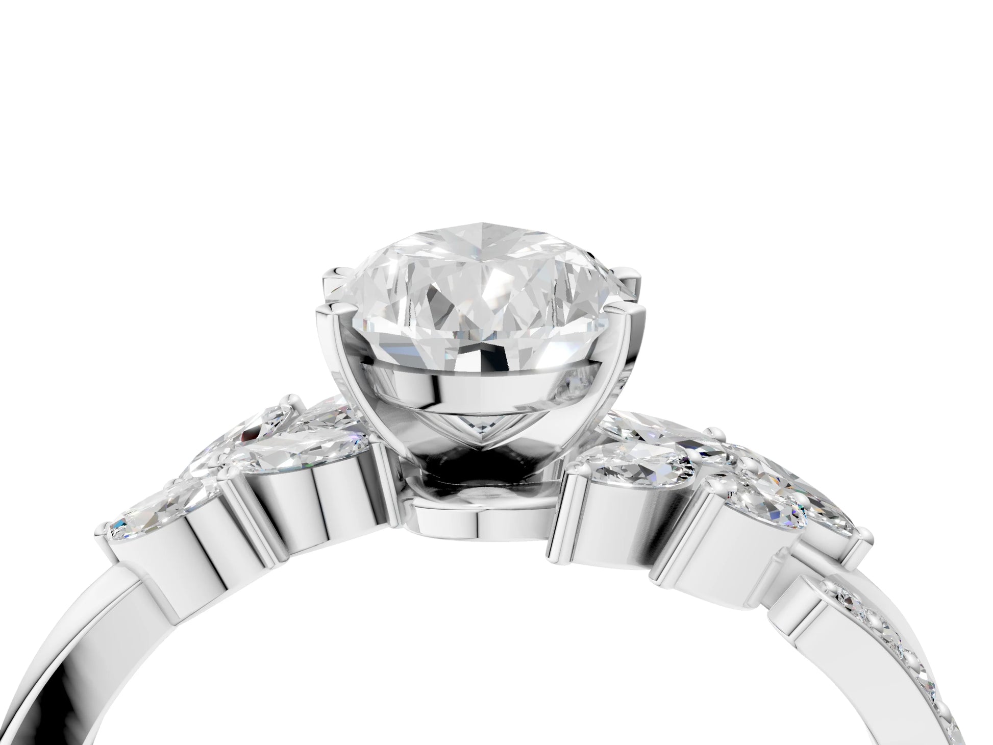 PEAR NATURE INSPIRED  RING - M&D Signature Jewels