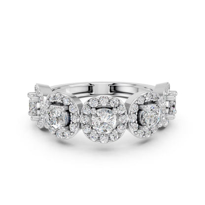 CUSHION FANCY HALO RING