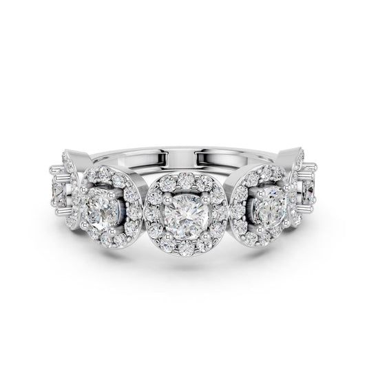 CUSHION FANCY HALO RING