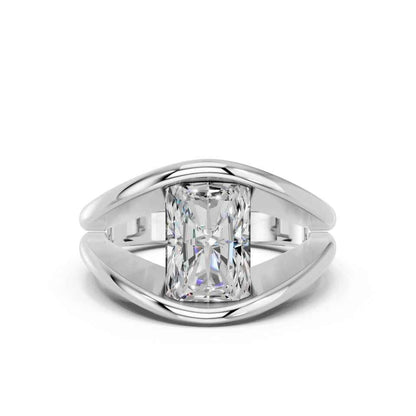 RADIANT FANCY BEZEL RING