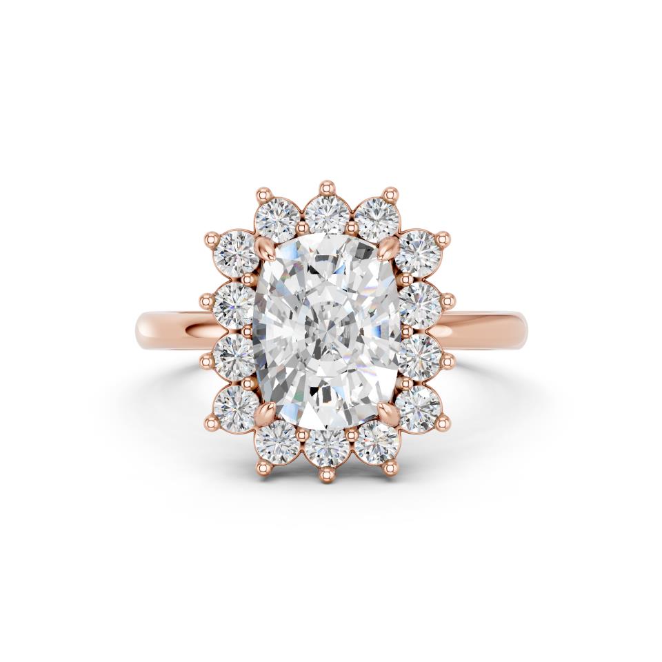 CUSHION HALO RING