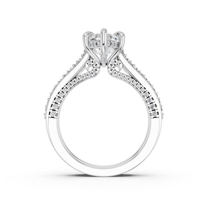 MARQUISE FANCY PAVE RING