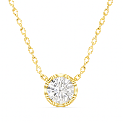 ROUND BEZEL PENDANT - M&D Signature Jewels