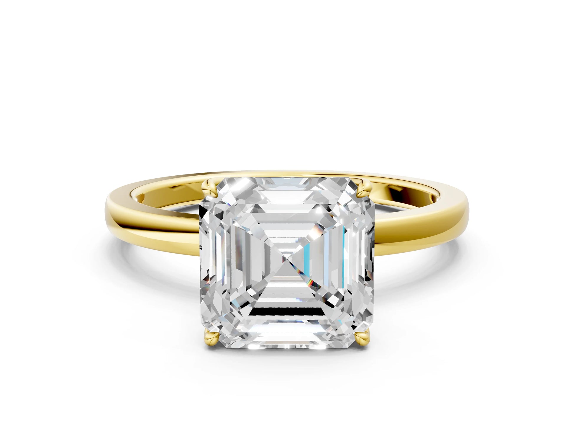 ASSCHER SOLITAIRE - M&D Signature Jewels
