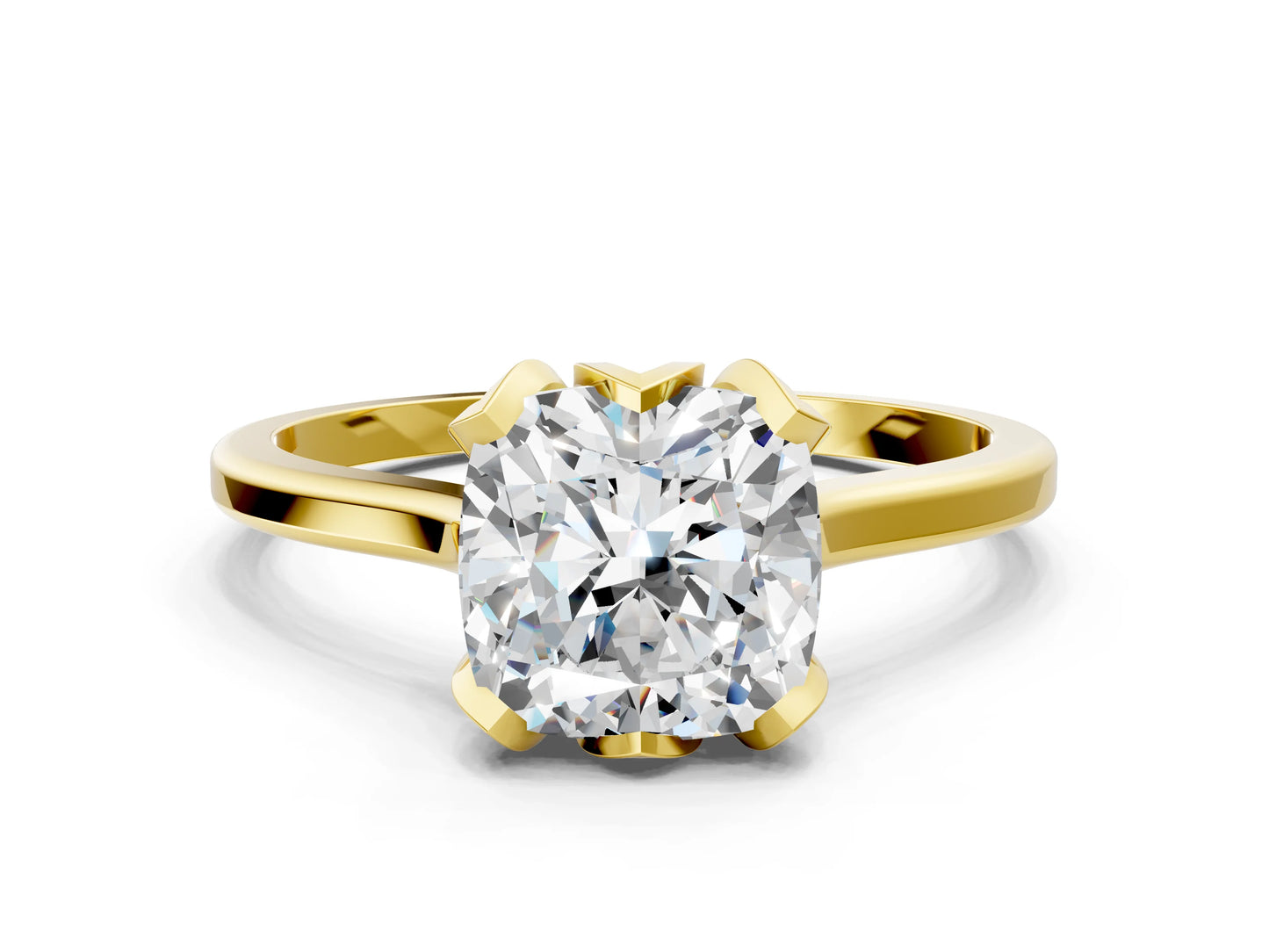CUSHION SOLITAIRE - M&D Signature Jewels