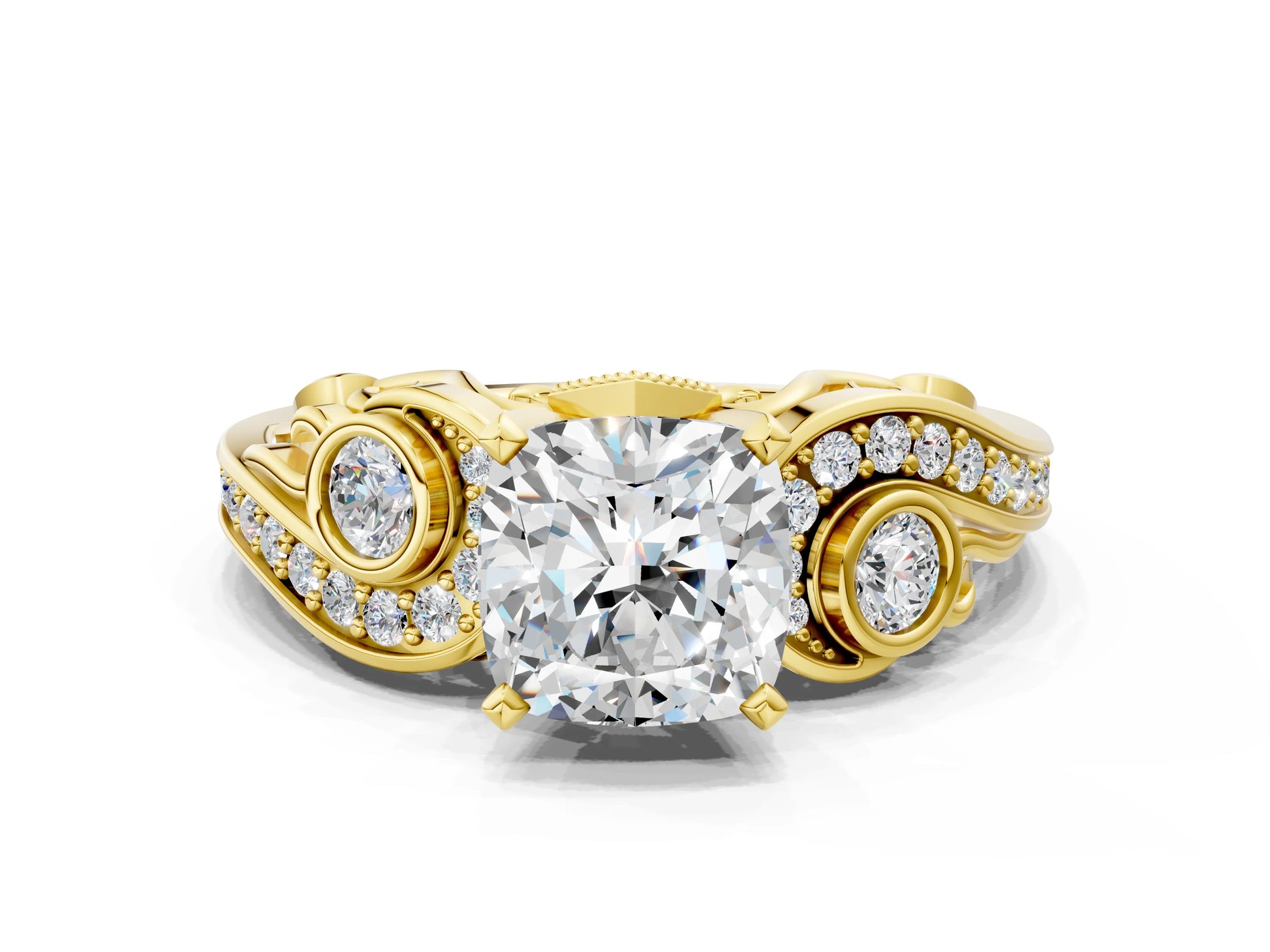 CUSHION VINTAGE RING - M&D Signature Jewels