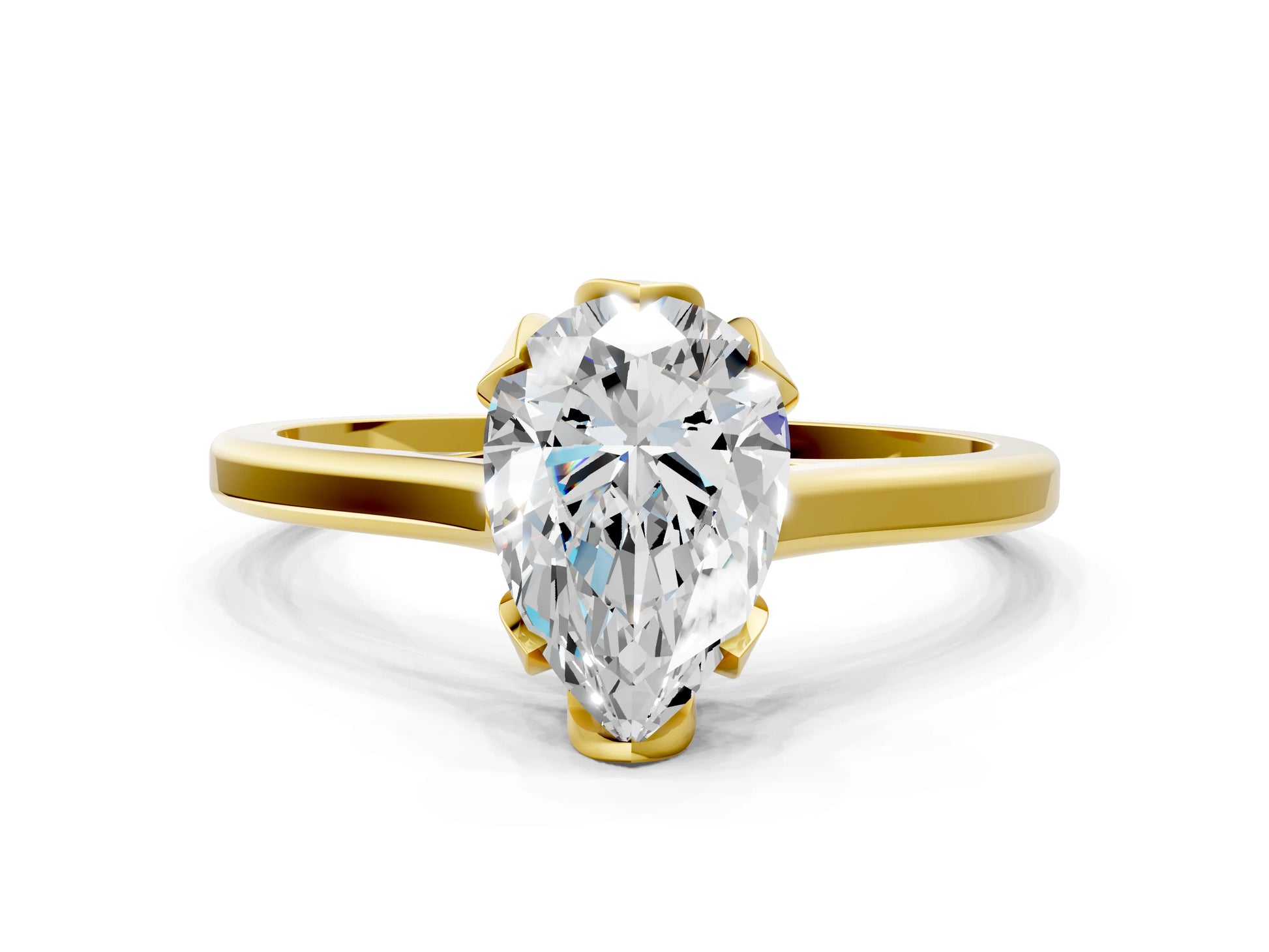 PEAR SOLITAIRE - M&D Signature Jewels
