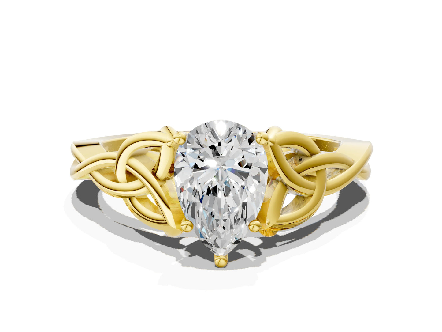 PEAR SOLITAIRE - M&D Signature Jewels