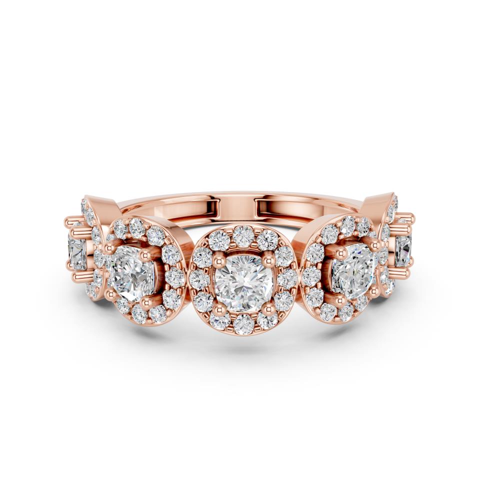CUSHION FANCY HALO RING
