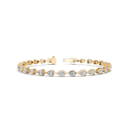 PEAR TENNIS BRACELET